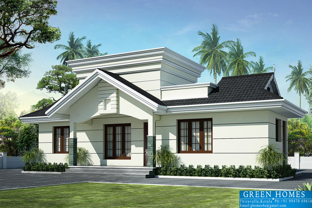 Green Homes  Nano Home  Design  in 990 Sq feet