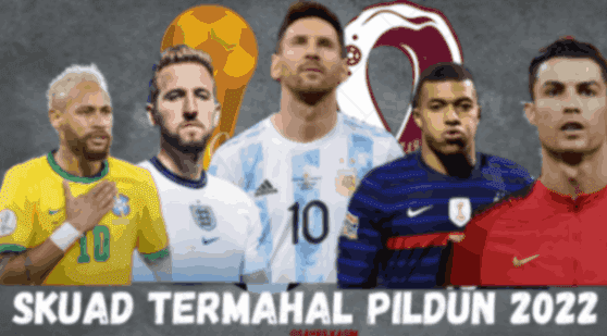 FANTASTIS !! Inilah 10 Tim Dengan Bayaran Termahal Piala Dunia 2022