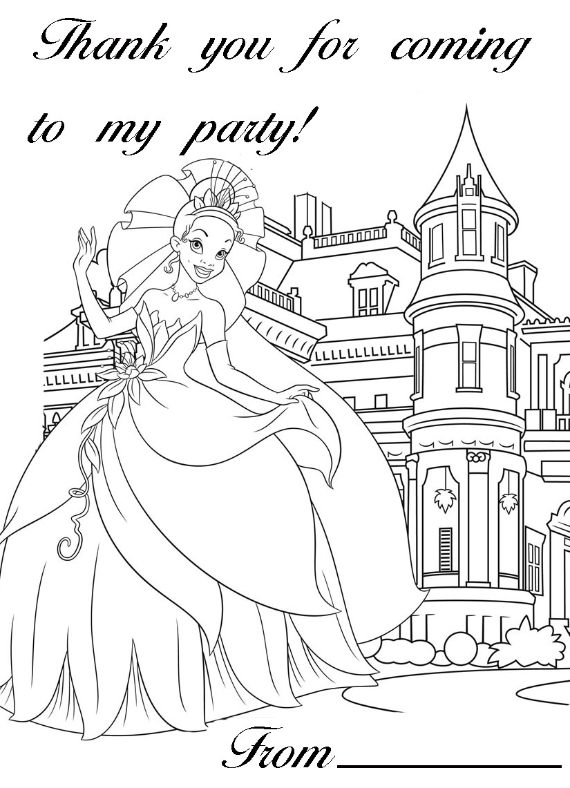 princess coloring pages