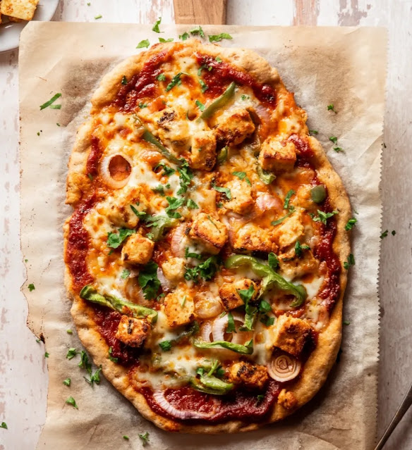 paneer makhni pizza recipes