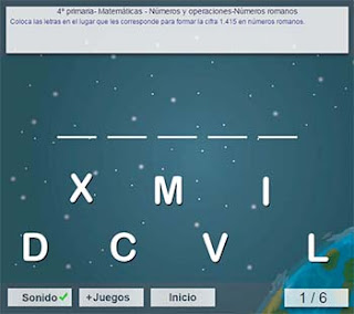 http://www.mundoprimaria.com/juegos-matematicas/juego-numeros-romanos/