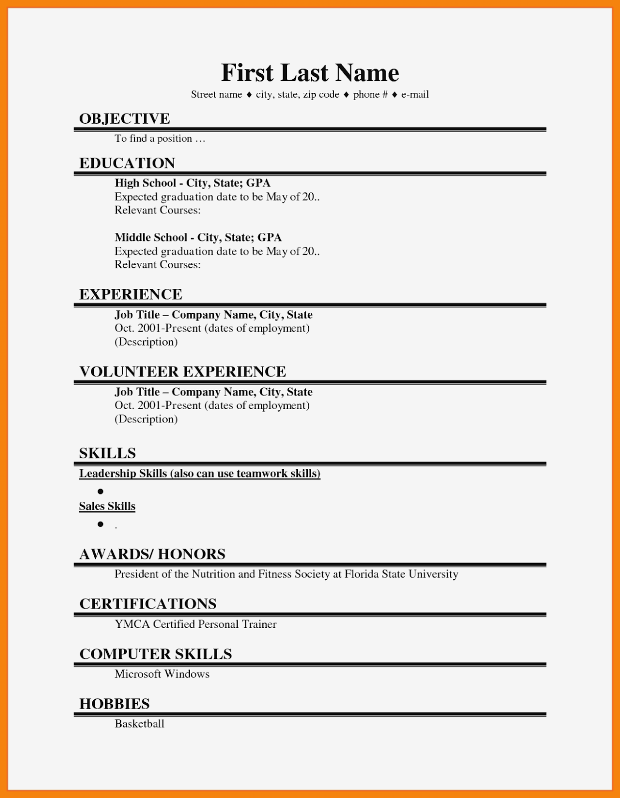 job resume layout job resume outlines 2019 job resume forms job resume structure first job resume layout 2020 resume job apply format job resume templates australia resume job application format