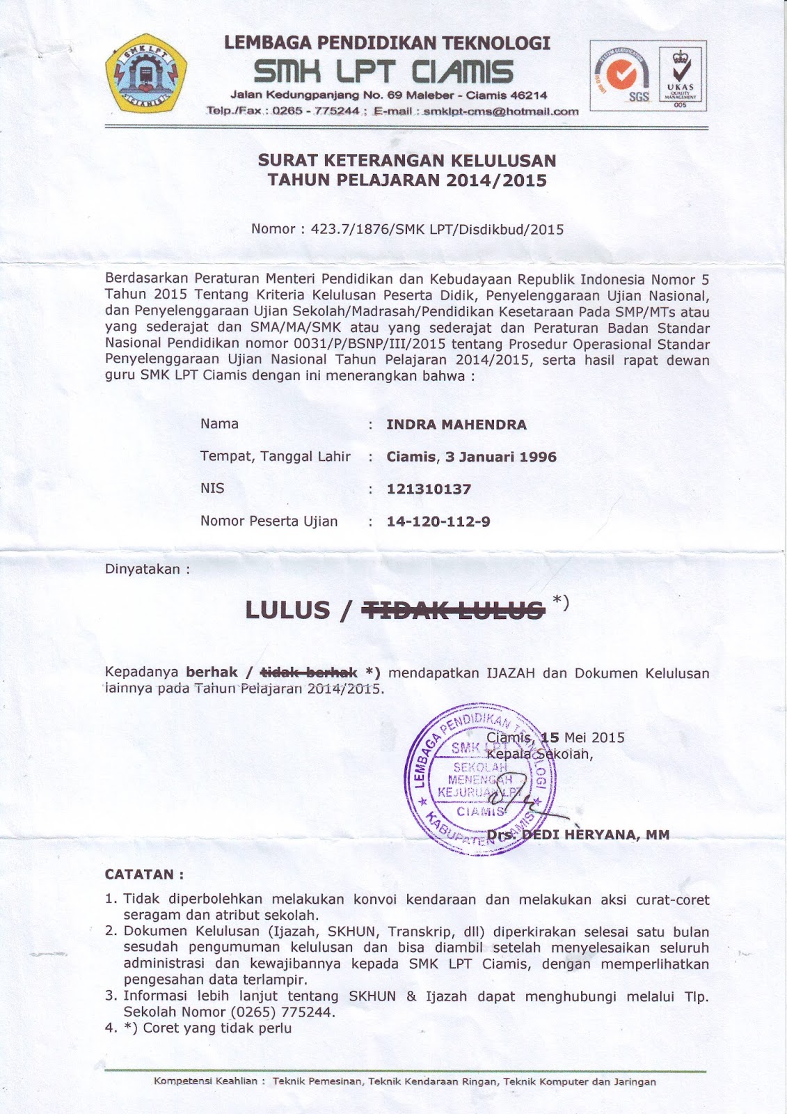 Surat Permohonan Kerja Manager - Selangor i