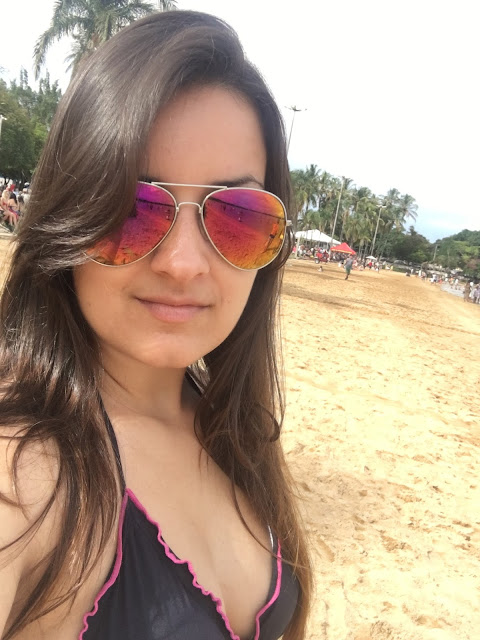 selfie na praia