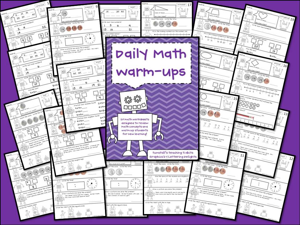 daily warm ups for math and language tunstall s teaching tidbits