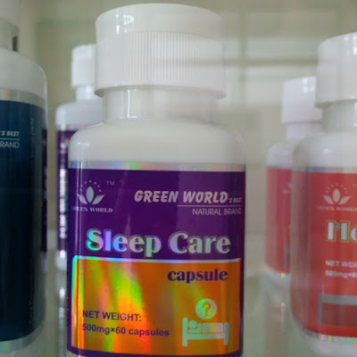 sleep care capsule green world obat imsomnia