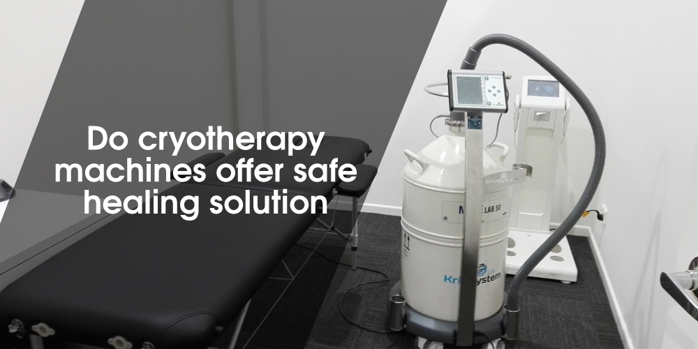 Do cryotherapy machines offer safe healing solution?