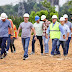Prefeito David Almeida vistoria avanço da obra do viaduto Márcio Souza que chega a 60% de execução
