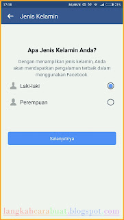 mendaftar facebook lewat hp android