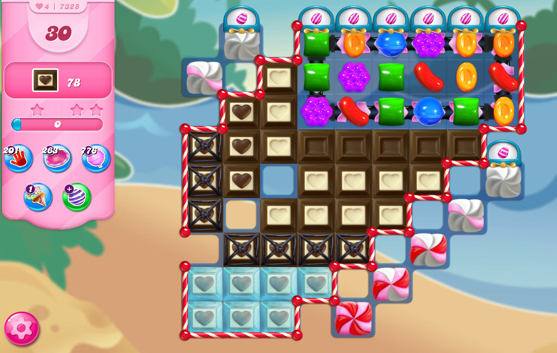 Candy Crush Saga level 7328