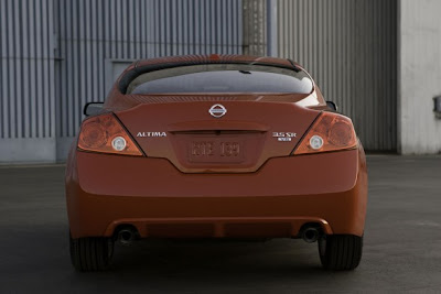 2010 Nissan Altima Coupe Rear View