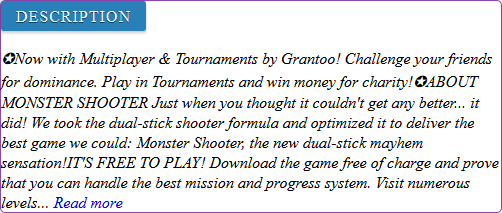 Monster Shooter game review