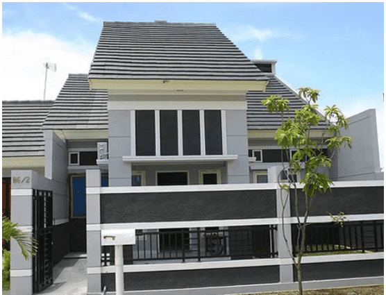 Desain Pagar Rumah Minimalis  Modern