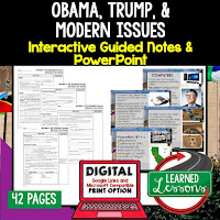 American History Guided Notes, Interactive Notebook, Note Taking, PowerPoints, Anticipatory Guides