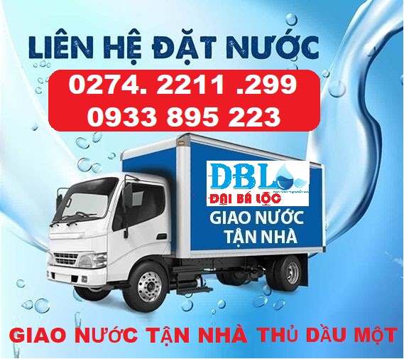 giao nước tận nhà thủ dầu một