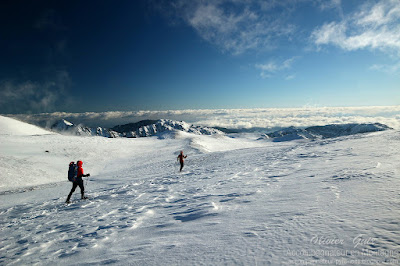 Traversée de l'altiplano pyrénéen en raquettes à neige