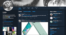 Twitters night mode on desktop web
