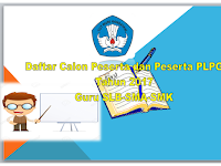 Daftar Calon peserta dan Peserta PLPG guru SLB-SMA-SMK tahun 2017 Jawa Tengah