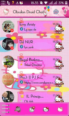 Droid Chat! v4.7.05 Hello Kitty Theme Based BBM v2.9.0.45