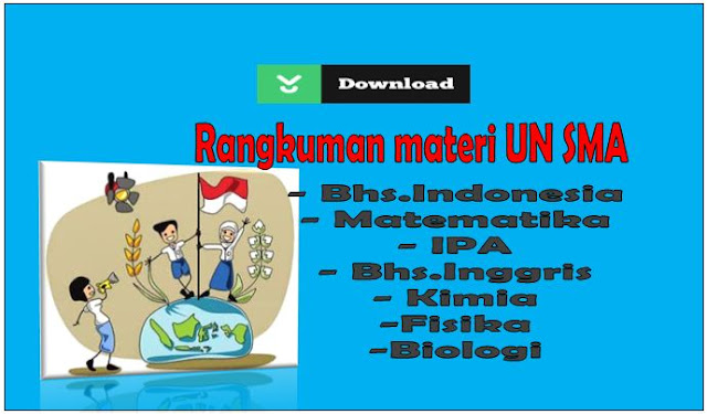 Rangkuman Materi Ujian Nasional SMA Tahun 2020 Lengkap