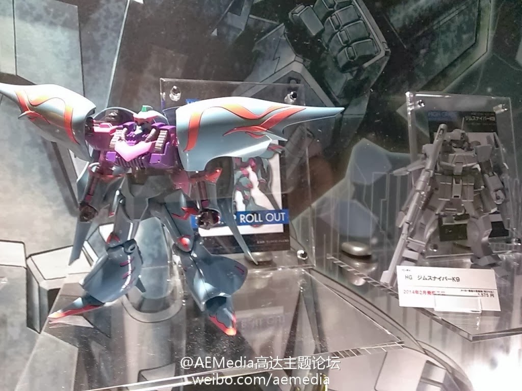 HG 1/144 Qubeley Papillion - at GunPla EXPO 2013 at UDX | Gundam Kits ...