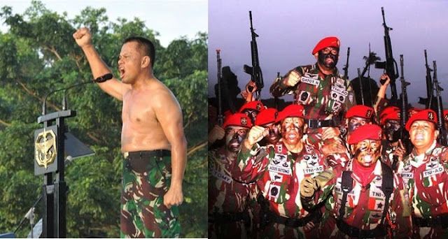 Kisah Hebat Jenderal Gatot Nurmantyo yang Nekad Ikut Latihan Kopassus Di Usia 55 Tahun