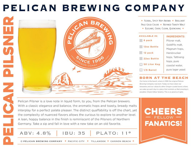 Pelican Brewing Adding German-Style Pilsner to Year-Round Lineup