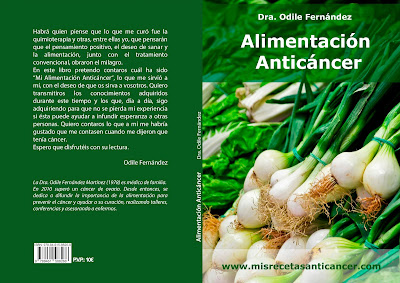 Libro Alimentación Anticáncer. Dr. Odile Fernández.