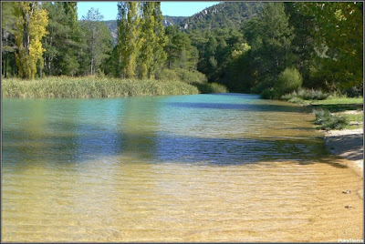 La Playeta en verano (Río Escabas, Cañamares)