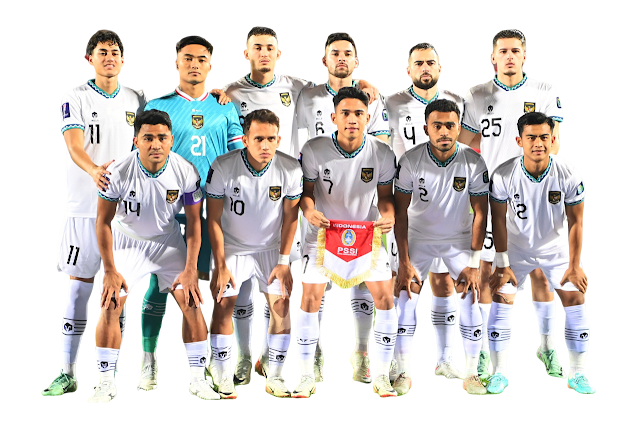 Timnas Indonesia Baju Putih PNG