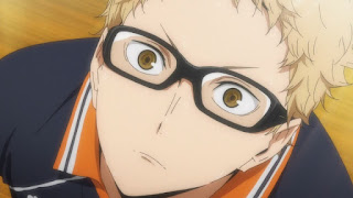 ハイキュー!! アニメ3期4話 | 月島蛍 Kei Tsukishima CV. 内山昂輝 | Karasuno vs Shiratorizawa | HAIKYU!! Season3