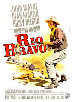 RIO BRAVO. Cartel: 60 x 85 cms. Alemania. Arte: Jean Mascii. RÍO BRAVO. Rio Bravo. 1959. Estados Unidos. Dirección: Howard Hawks. Reparto: John Wayne, Dean Martin, Ricky Nelson, Angie Dickinson, Walter Brennan, Ward Bond, John Russell, Pedro González González, Estelita Rodríguez, Claude Akins, Malcolm Atterbury, Harry Carey Jr., Bob Steele.