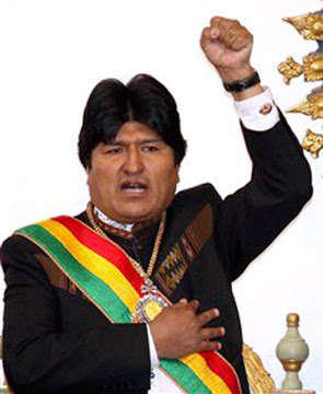 Presidente de Bolivia Evo Morales