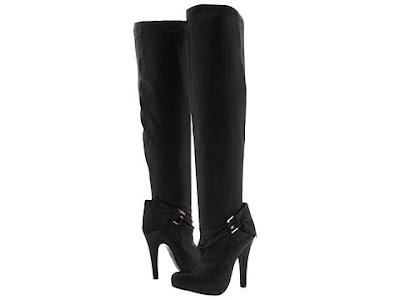 Kim Kardashian black platform boots found