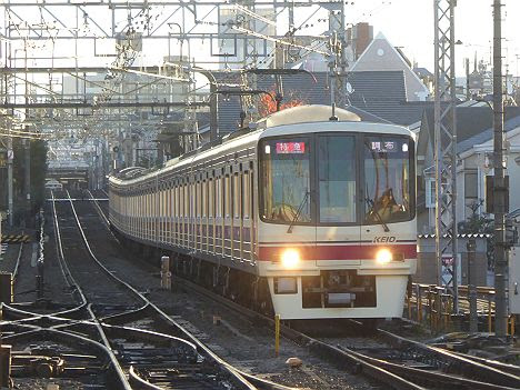 京王電鉄　特急　調布行き4　8000系(2016.12東府中～高幡不動運休に伴う運行)