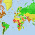 Publican un mapa de las mujeres más atractivas del mundo.