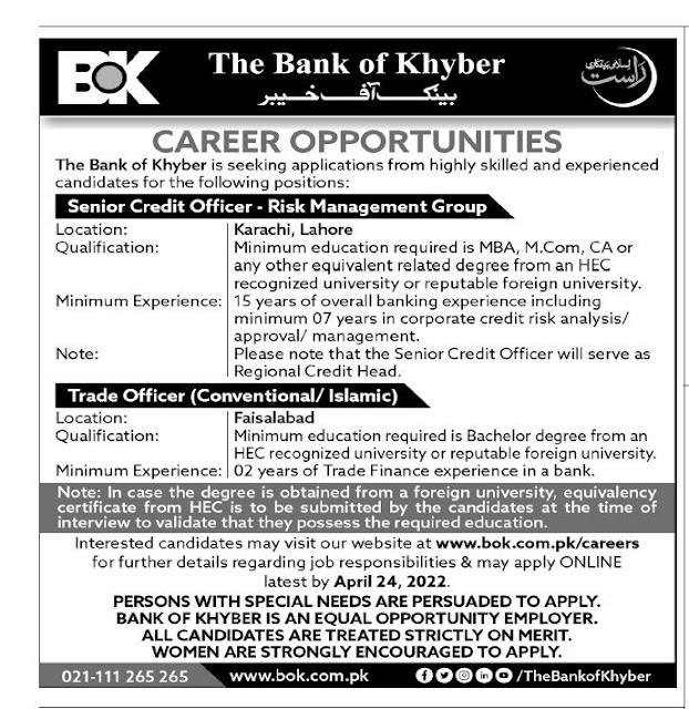 today jobs in peshawar