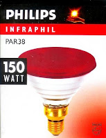 Bohlam lampu infrared phillips