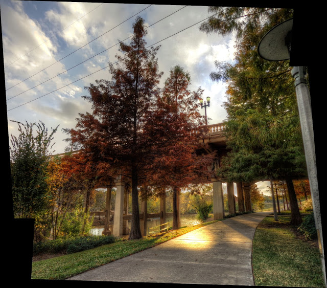 Sabine-to-Bagby Promenade - Houston, Texas - HDR - Stitched 