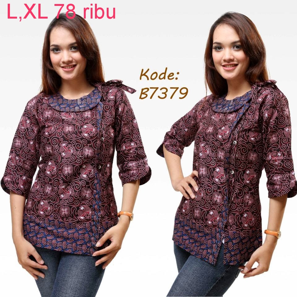 Model Baju Batik Kantor  Model Baju  Batik 