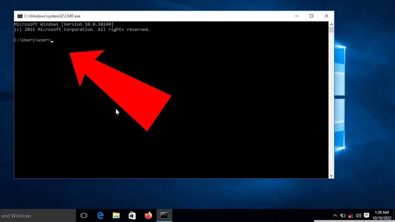 how to open command prompt