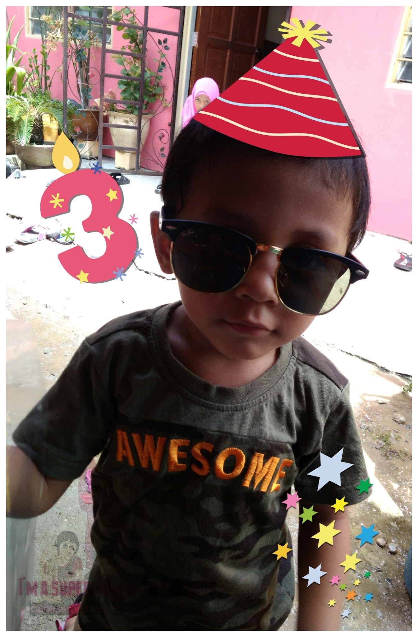 Selamat hari lahir Ahmad Ammar Rizqie, turn 3!