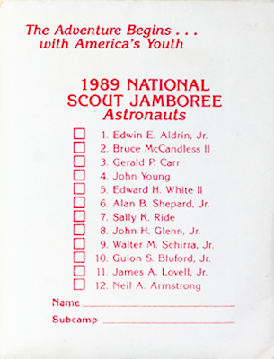 1989 ConTel : National Scout Jamboree Astronauts