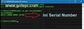 Cara Mengecek Serial Number Windows