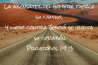 Paisaje con texto biblico de reflexion