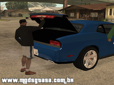 Abrir Porta Malas com as Mãos para GTA San Andreas