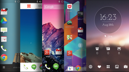 Mengubah tampilan Android dengan Launcher Android Terbaik dan Ringan