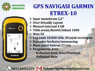 Jual GPSMap Garmin Etrex 10 di Semarang