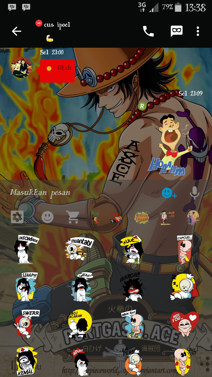 Irwan D Luffy Blog Bbm Full Mod Delta Fitur Backup Stiker Ganti