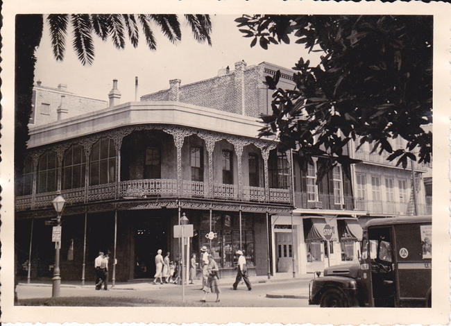 French Quarter, New Orleans 1956